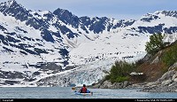 Photo by Albumeditions | Not in a City  Alaska, kayakking, paddling, glacier
